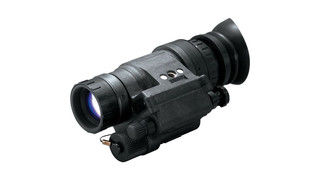 AN/PVS-14 Un-Filmed White Phosphor Mil-Spec Night Vision Device features a durable black housing